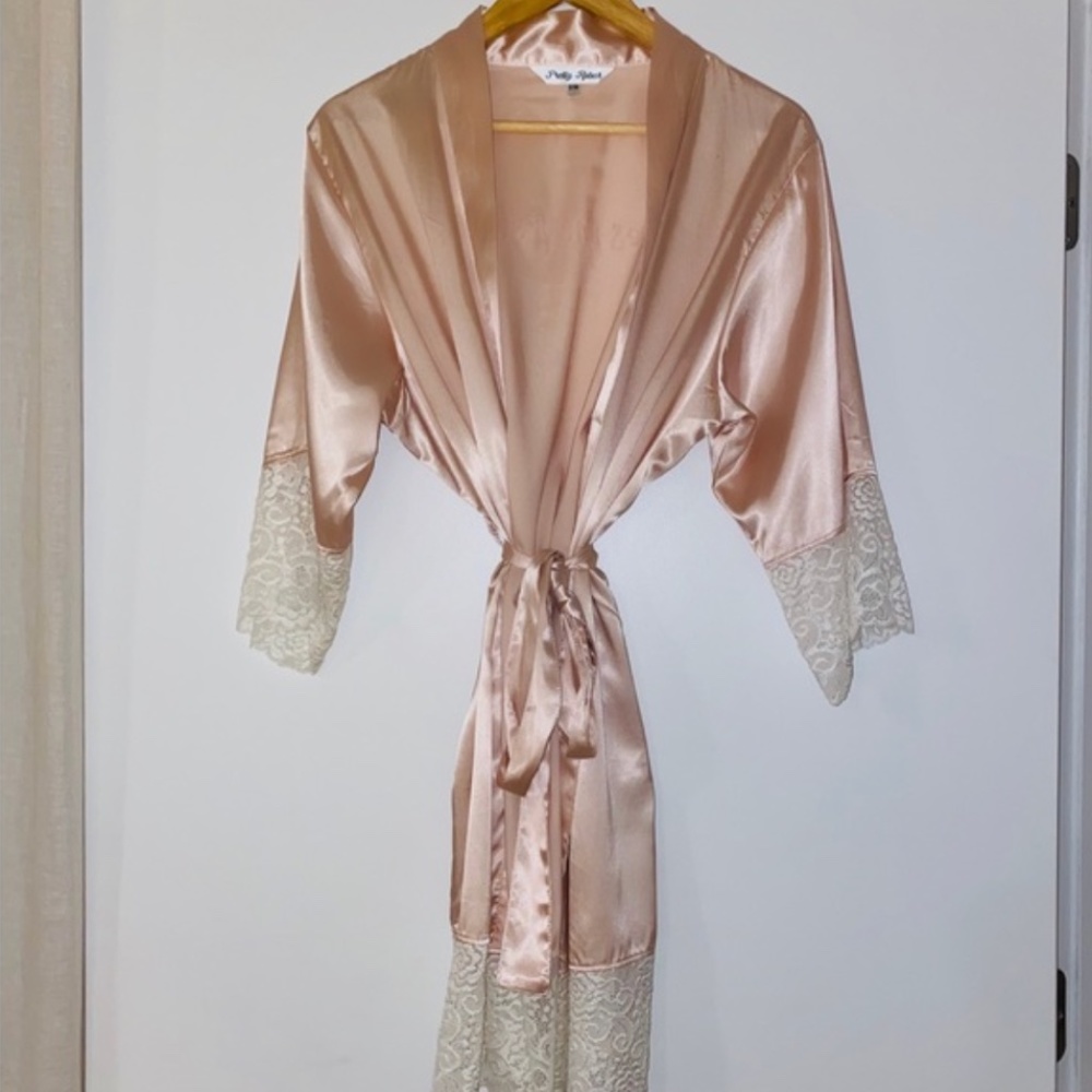 SILK ROBE - Picture 4 of 4
